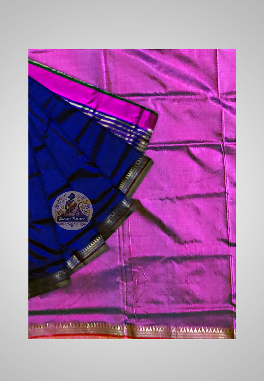 Close-up of silk texture – Woven artistry in detail