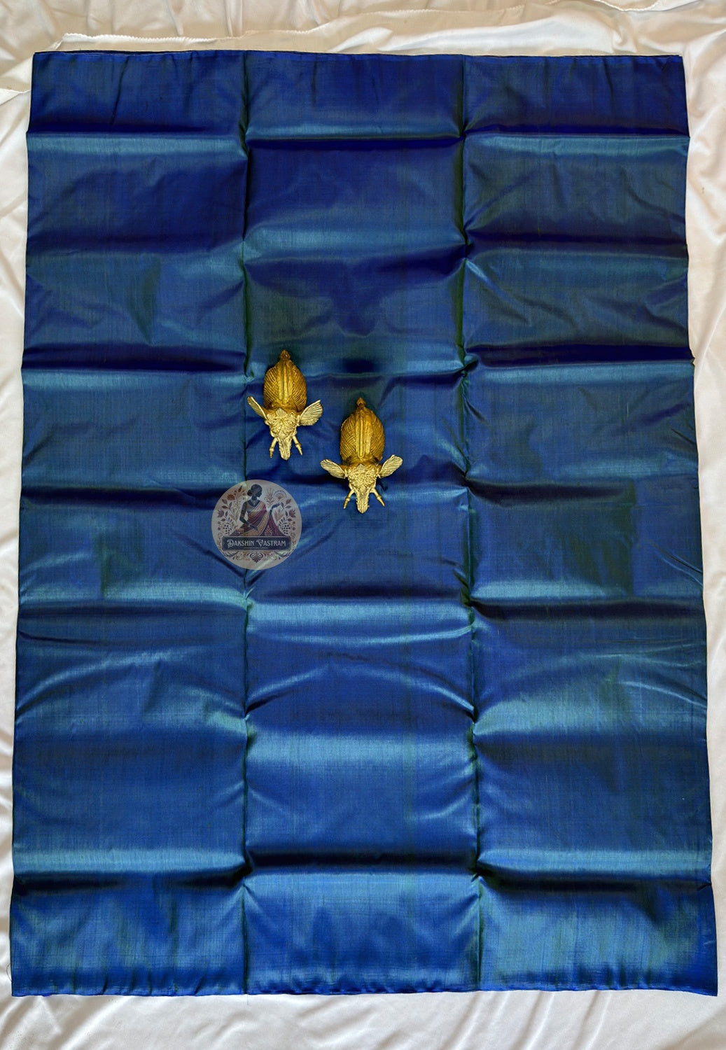 Bishnupur pure silk than saree draped elegantly – ideal for Diwali, cultural events and weddings in the UK
