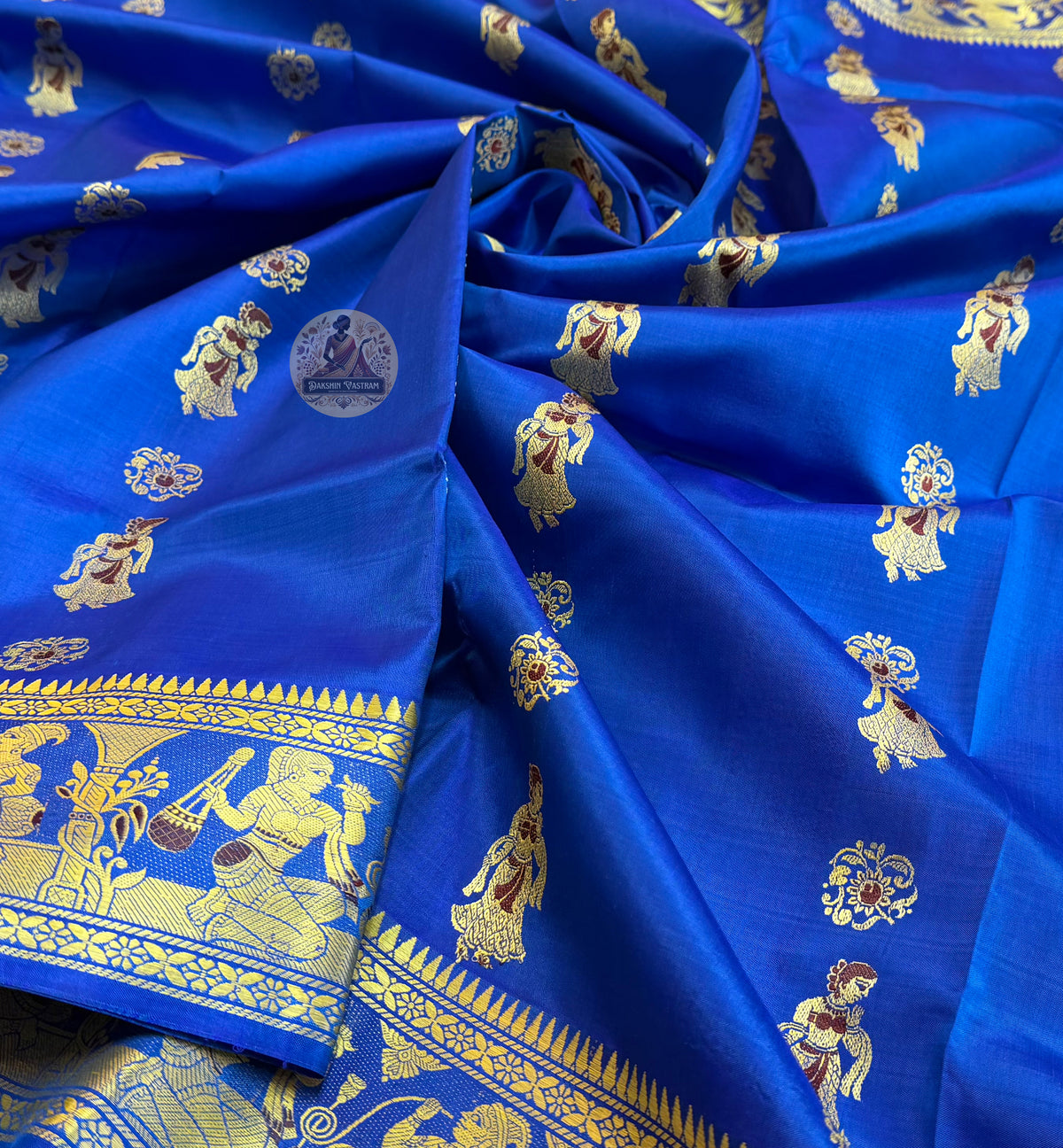 Buy Authentic Baluchari Sarees – Artisan-made silk with rich story panels