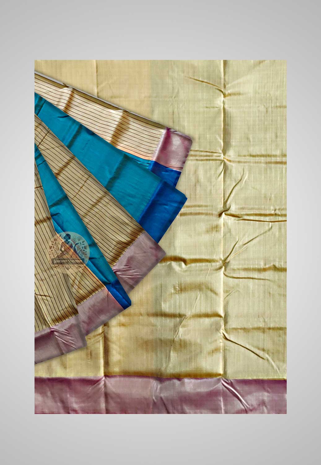 Order Luxury Silk Saree – Handwoven detailing view