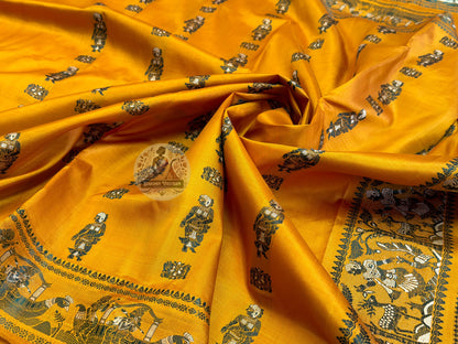 Shop traditional silk saree – pallu design craftsmanship view