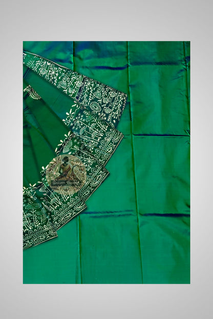 Order Luxury Silk Saree – Close-up of weaving and detailing