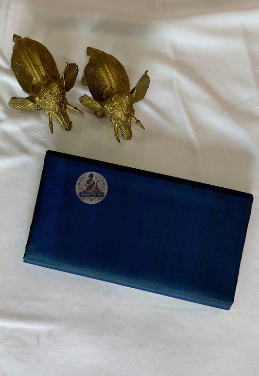 Bishnupur pure silk than saree in full drape – handwoven Bengal silk, available in the UK