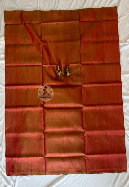 Handwoven Bengal silk saree styled for a UK wedding – Dakshin Vastram, delivered to Liverpool and Glasgow