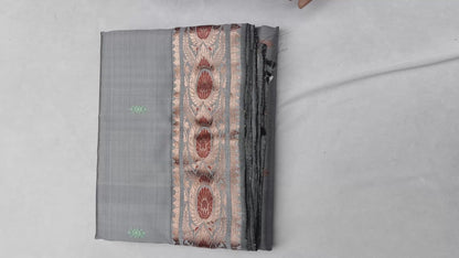Swarnachari Silk Saree | Bengal Handloom Zari Language